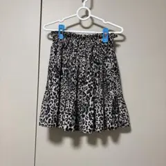 ヒョウ柄　キュロット