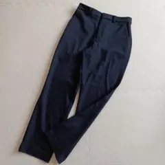 ユニクロ　スマートアンクルパンツ　ネイビー