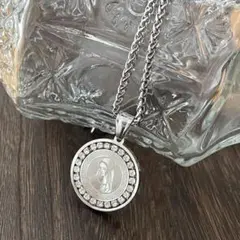 マリア メダイネックレス ステンレスネックレス 金属アレルギー対応 男女兼用