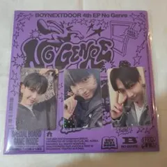 BOYNEXTDOOR NoGenre weverse特典付 ミョンジェヒョン