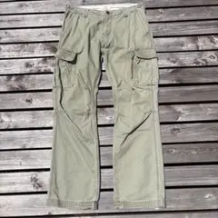 美品 完売品 スコッチ&ソーダ ヘリンボーン カーゴパンツ M-51復刻 W32のサムネイル