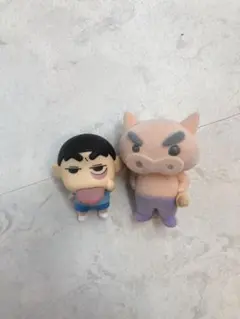 SALEクレヨンしんちゃんフィギュアセットガチャ　あっかんべー　ぶりぶりざえもん
