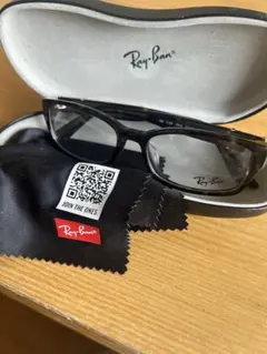 Ray-Ban ブラックフレーム メガネ