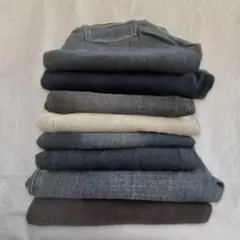 デニム ジーンズ 8本セット Sサイズ まとめ売り