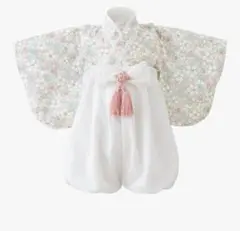 ベビー袴ロンパース　女の子