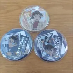 名探偵コナン　ユニバ　USJ　 缶バッジ 3個セット