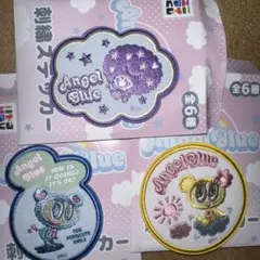 エンジェルブルー 一番くじ　ステッカー　3点