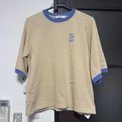 she said that niko and... コラボTシャツ Mのサムネイル