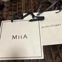 MIIA & JILL by JILL STUART ショップ袋 2点セット