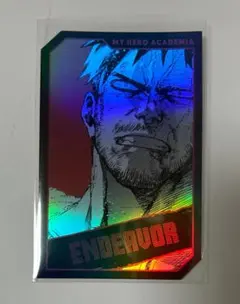 僕のヒーローアカデミア キャラクターズホロカードコレクション　エンデヴァー