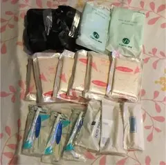 ホテルアメニティ ボディウォッシュタオル& カミソリ