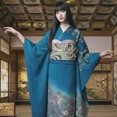 振袖フルセット 手描き友禅 成人式振袖 振袖 裄67 ➕サイズ - メルカリ
