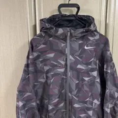 ナイキ/NIKE フード付きトラックジャケット Mサイズ/幾何学模様/カモ柄