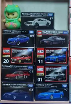 トミカ プレミアム 日産 スカイライン フェアレディZ まとめ売り9台のサムネイル