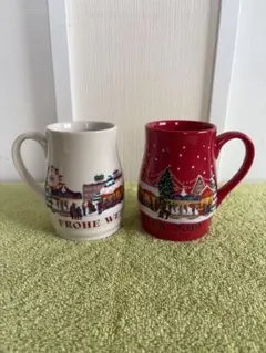 カルディ　クリスマスマーケット マグカップ 2個セット 2019