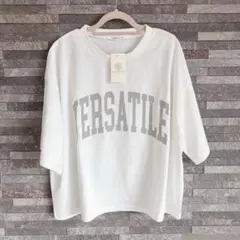 【新品】Lugnoncure 半袖ロゴTシャツ ホワイト
