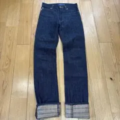 美品　バーバリー　ブルーレーベル　S デニム　パンツ ノバチェック　ジーンズ