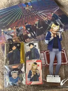 ハイキュー コスモワールド A賞特大アクリルフィギュア 孤爪研磨 黒尾 木兎