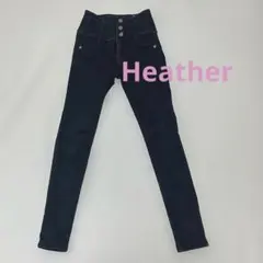 Heather ハイウエスト スキニー ジーンズ