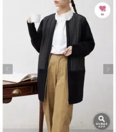 CIAOPANICチャオパニックシェトワ中綿×ニット切替ジャケットFのサムネイル