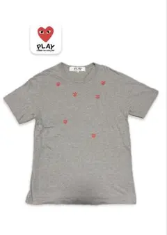 新品】プレイ コム デ ギャルソン 青山店限定 Tシャツ グレー S - メルカリ