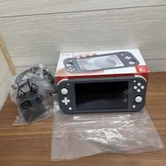 nintendo switch lite 本体 グレー