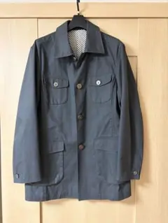 a.v.v HOMME ステンカラーコート ダークグレー