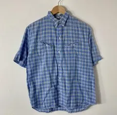 90s Woolrich BDシャツ マドラスチェック 半袖 メンズ Y2K - メルカリ