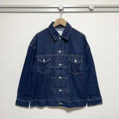 ローリーズファーム デニム Gジャン ジャケット 春アウター ブルゾン ミディ丈