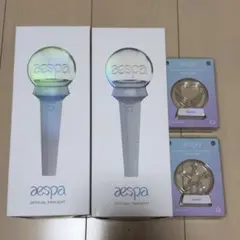 ★新品未開封★aespa ★ペンライト ★ver.2 エスパ　2本セット★ aespa OFFICIAL FANLIGHT ver.2 | SMTOWN OFFICIAL ONLINE STORE
