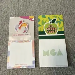 Mrs.GREEN APPLE 一番くじ　H賞　立体メモ　2種類セット　ミセス