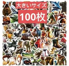 イタリアンブレインロット ステッカー　トゥントゥントゥンサフール100枚