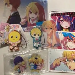 推しの子　アクア　アイ　ルビー　アクリルマスコット　ラバーストラップ　7点