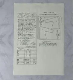 Mパターン研究所 B1503 フレアーラインシャツ　6号