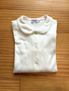 Mikihouse ミキハウス　襟付き長袖シャツ ブラウス　ポロシャツ120cm