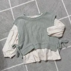 重ね着コーデ　95サイズ