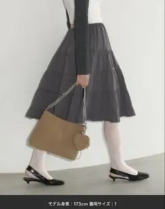 volume tiered lace skirt ボリュームティアードスカートのサムネイル