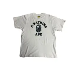 A BATHING APE Tシャツ ホワイト M