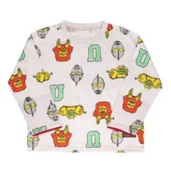 FUNOFANOフノファノ　ウルトラマン　コラボ　長袖Tシャツ　総柄