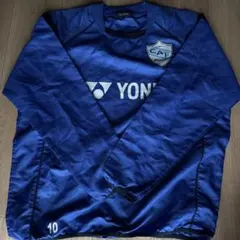 YONEX 青 長袖 ピステ L 10番