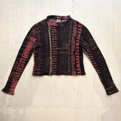 Jean Paul Gaultier 総柄プリント クロップド長袖 ジャンポールのサムネイル