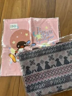 ピングー ハンドタオル プリントバック
