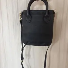 LASIEM 牛本革 小型ショルダーバッグ ブラック スマホショルダー