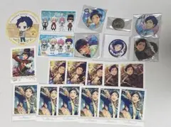 あんスタ 弓弦 ぱしゃこれ 箔押し とるパカ ハート缶 缶バッジ キャラバッジ