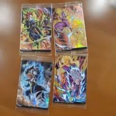 ドラゴンボール トレーディングカード 4枚セット