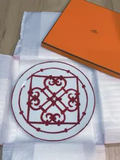新品HERMESエルメス モザイク24 ゴールド醤油皿 小皿 豆皿 高級