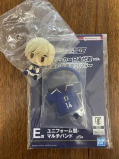 サッカー日本代表 一番くじ E賞 ユニフォーム型マルチバンド 伊東純也