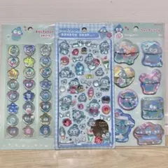 【3つセット‼️】ボンボンドロップシール　ハンギョドン　ウォーターシール　おはじき
