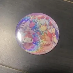 東方project サンリオ ホログラム缶バッジ　レミリア
