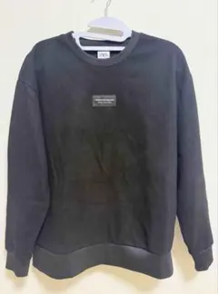 ZARA クルーネック スウェット ブラック